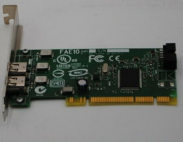 Dell Adaptec H924H 2PORT Firewire Card IEEE1394 CN-0H924H - £14.67 GBP