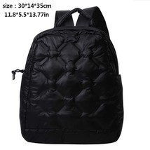 Soft Warm Space Down Backpa Fall and Winter School Backpack 2021 Fashion Trend L - £61.36 GBP