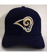 Fiber Optic Los Angeles Rams Cap with Flashing LED Technology - Adult Size - $2,252.44 MXN
