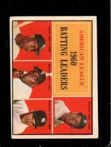 1961 Topps #42 SKOWRON/MINOSO/RUNNELS Vg+ Al Batting Leaders *NY11057 - £3.48 GBP