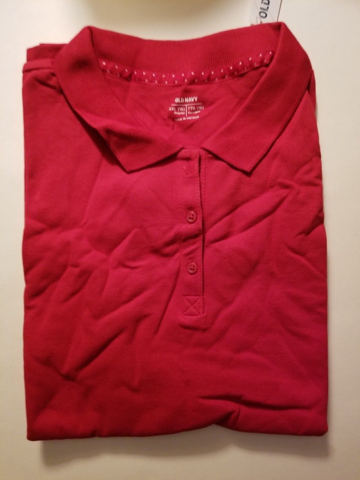 Primary image for Old Navy Girls Red Long Sleeve Polo Size  XXL 16 NWT NEW  