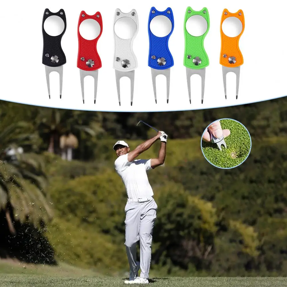 Sporting Golf Ball Marker Stab Easily ABS PrAum Metal Putting Golfer Tra... - £23.84 GBP