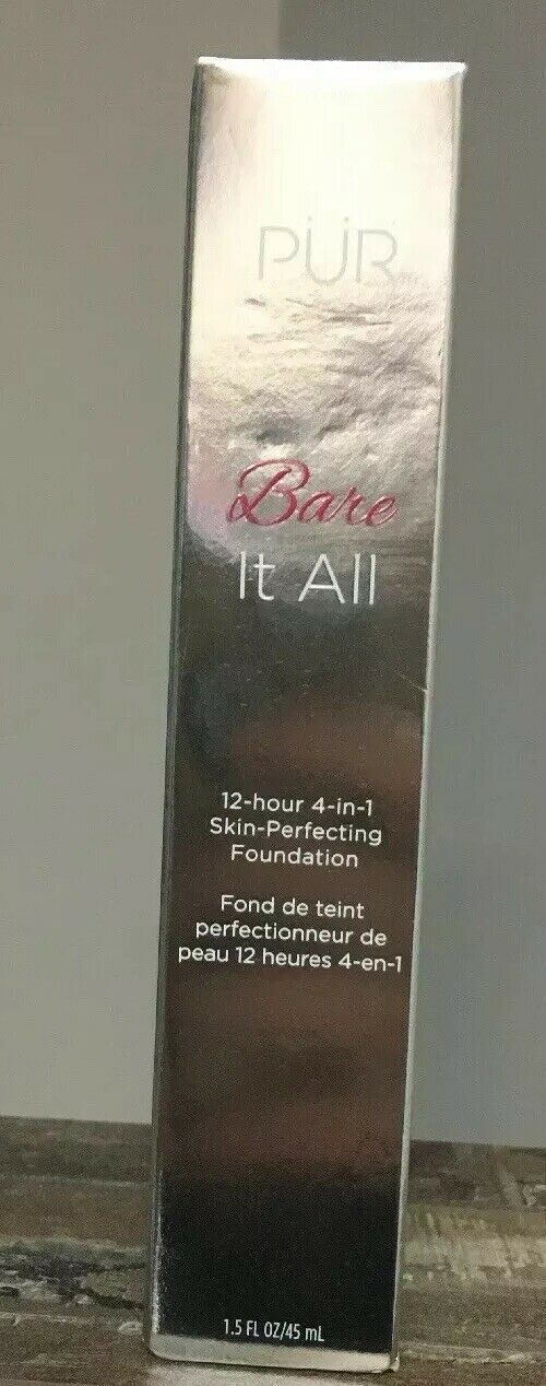 PUR Bare It All 12 hour 4-in- 1 Skin Perfecting Foundation ( Deep ) 1.5 oz - $15.99