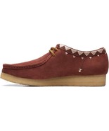 Clarks Men&#39;s Wallabee Red Oxfords Lace Up Casual Shoes Size 8 - €168,61 EUR