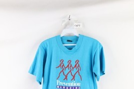 Vtg 90s Streetwear Womens S Spell Out Prevention Magazine Walking Club T... - $29.65