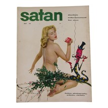 Satan Magazine Vol. 1 #4 July 1957 Pinup Cheesecake Girlie Men’s Magazines - $72.55