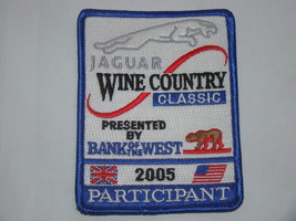 (2005) WINE COUNTRY CLASSICS - JAGUAR, BANK OFTHE WEST - PARTICIPANT (PA... - $64.99