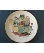 10.5&quot; Gorham Fine China Norman Rockwell Collector Plate-Gaily Sharing Vi... - $10.00