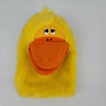 Dakin 1985 Duck Hand Puppet Yellow Orange 9&quot; Vintage Toy - £23.67 GBP