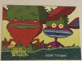 Aaahh Real Monsters Trading Card 1995  #46 Father Fatigue - £1.55 GBP