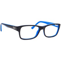 Ray-Ban Eyeglasses RB 5268 5179 Polished Black on Blue Square Frame 52[]... - $69.99