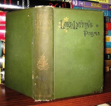 Lytton, Edward Bulwer (Lord Lytton) The Poetical Works Of The Right Hon. Lord L - $120.00