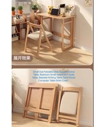 High End Small Size Foldable Student Desk, Bedside Table, Solid Wood (Wi... - $1,883.03 CAD