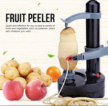 Real Power Multifunctional Automatic Electric Fruit / Vegetable Peeler - $523.61 MXN