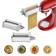 Pasta Attachment For Kitchenaid Stand Mixer Included Pasta Sheet Roller,... - $172.99