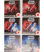 2019 STAR WARS Rise of Skywalker McDonald&#39;s Happy Meal 2 Sticker Sets - £3.91 GBP