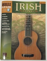 Hal Leonard Irish Songs Ukulele Play-Along Book w Audio Access Sheet Music NEW - $12.95