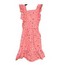 Hanna Andersson Girls Pinafore Pocket Dress Bird Print Size 130 US 8 - $19.80