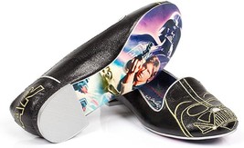 NEW! Luxe Star Wars Darth Vader IRREGULAR CHOICE Womens Loafers Flats Sh... - $139.99