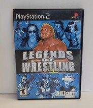 Legends of Wrestling (Sony PlayStation 2, 2001) PS2 Wrestling Complete Tested - £10.25 GBP