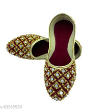 flip flop punjabi jutti khussa shoes indian shoes bridal shoes Mojari ju... - $403.81 MXN