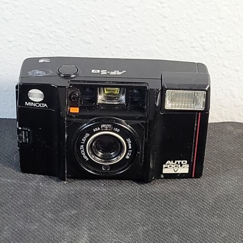 Primary image for Vintage Minolta Talker AF-S V 35mm Camera Point & Shoot 35 MM Untested