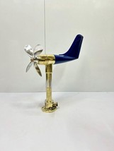 Antique Brass Nautical Metal Anemometer Fan Body Fiber...-
show original... - $734.55