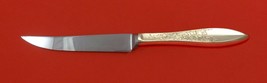 White Paisley by Gorham Sterling Silver Steak Knife Serrated HHWS Custom 8 1/2&quot; - £61.93 GBP