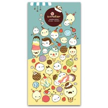 Cute Ice Cream Stickers Dessert Food Paper Sticker Sheet Kids Craft Scrapbook - £3.11 GBP