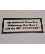 Pittsburgh Steelers Magnetic Sign - $223.42 MXN