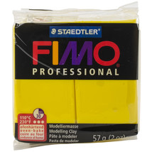 Fimo Professional Soft Polymer Clay 2oz-Yellow - £11.76 GBP