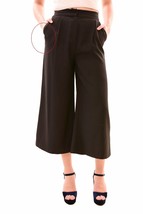 Finders Keepers Womens Pants Romantic Cute New Line Flared Stylish Black Size S - £29.12 GBP