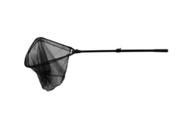 Frabill Kwik-Stow Folding Fishing Net, Black Transparent Mesh - $28.95