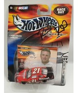 Mattel Hot Wheels NASCAR Racing Ricky Rudd *SIGNED* Race Day Trading Card - $129.62 MXN
