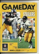 1991 NFL Gameday Program Steelers @ Browns October 27th - $17.79