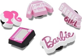 Crocs Jibbitz Barbie 5 Pack Shoe Charms | Jibbitz for Crocs - £19.60 GBP