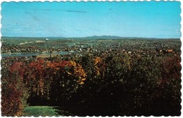 Quebec Postcard Sherbrooke La Reine des Cantons de l&quot;Est Mont Bellevue - £2.26 GBP