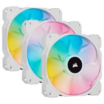 Corsair I Cue SP120 Rgb Elite Performance 120mm Pwm Triple Fan Kit With I Cue Ligh - £90.08 GBP