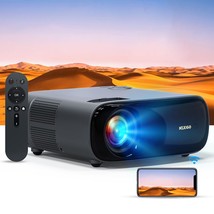 Projector With Wifi And Bluetooth, Native 1080P, 4K Supported, Projector... - £375.19 GBP