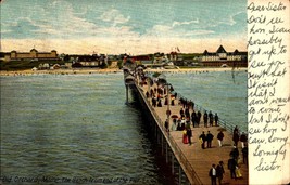Old Orchard Maine The View from the End of the Pier-UDB 1905 POSTCARD BK58 - £3.11 GBP