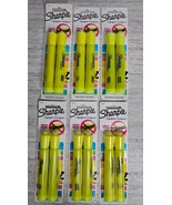 SHARPIE Fluorescent Chisel Tip Highlighters (6) Packs of 2 - Total 12 CT - $317.83 MXN