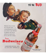 1953 Budweiser Lager Beer Advertisement Vintage Brewery Anheuser Busch F15S - $35.09 CAD