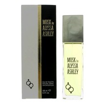 Musk by Alyssa Ashley, 3.3 oz Eau De Toilette Spray for Women - £32.83 GBP