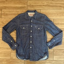 WP Standard vintage style chambray shirt Large USA made slim - $59.99