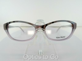 VERA WANG V 318 PLUM 50-15-135 PETITE LADIES FRAME ONLY Eyeglass Frame - £22.03 GBP