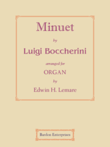 Minuet (arr. by Edwin H. Lemare) by Luigi Boccherini - £11.21 GBP