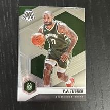 2020-21 Panini Mosaic Basketball P.J. Tucker Base #19 Milwaukee Bucks - £1.56 GBP