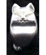 Fat Persian Cat Pewter Figure - Nice Vintage Piece - Rare 4 3/4&quot; Tall - £103.90 GBP