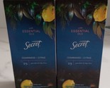 2x Secret Antiperspirant with Essential Oil Cedarwood + Citrus 2.6 OZ EX... - £32.43 GBP