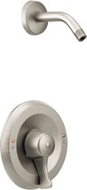 Moen Commercial M-Dura Classic Brushed Nickel Positemp Shower Trim, T8375Nhcbn - £57.85 GBP